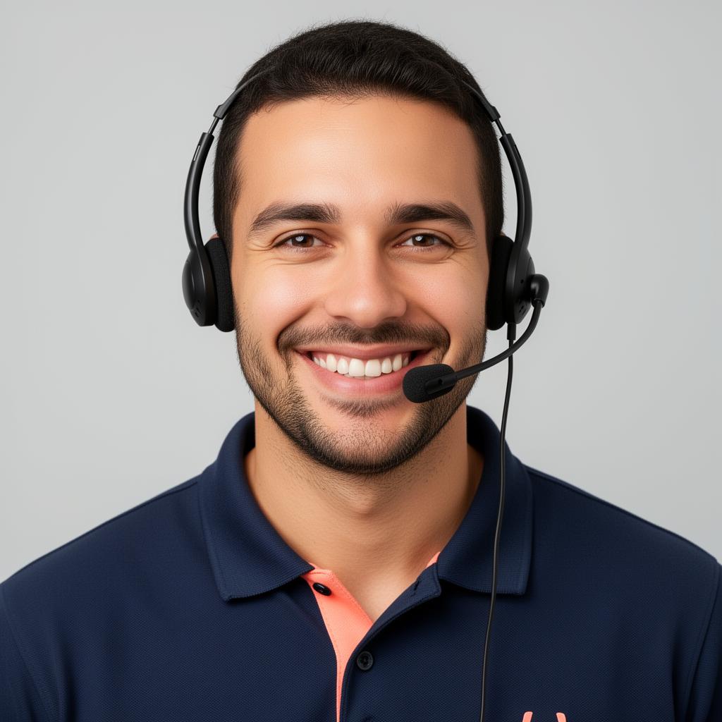 Bruno, atendente da Orla Host