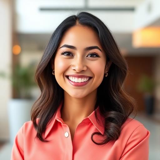 Sofia, recepcionista da Orla Host